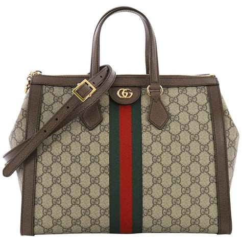 gucci ophidia leather|Gucci ophidia top handle bag.